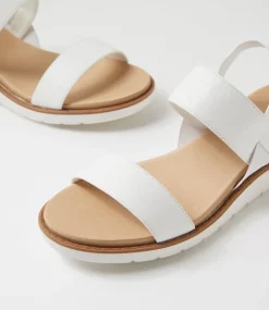 Women I LOVE BILLY Heels|Sandals-Kouby White Sandals