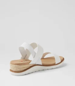 Women I LOVE BILLY Heels|Sandals-Kouby White Sandals