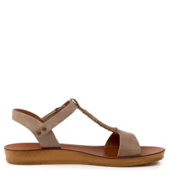 Women I LOVE BILLY Flats|Sandals-KOYSIE TAUPE MIX