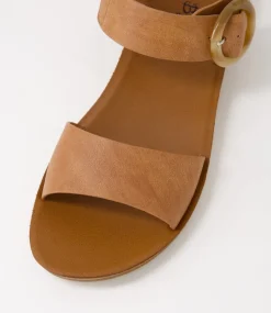 Women I LOVE BILLY Flats|Sandals-Krasta Tan Sandals