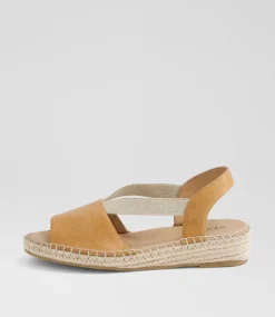 Women SUPERSOFT Comfort|Flats-Krissie Dark Tan Leather Sandals