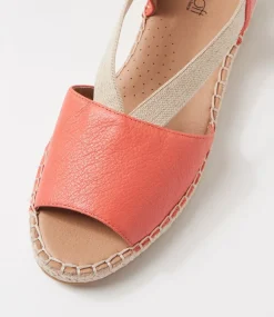 Women SUPERSOFT Comfort|Flats-Krissie Sunset Leather Sandals