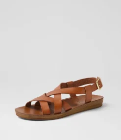 Women I LOVE BILLY Flats|Sandals-Krown Tan Sandals