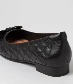 Women SUPERSOFT Comfort|Flats-Kyyle Black Patent Leather Ballet Flats