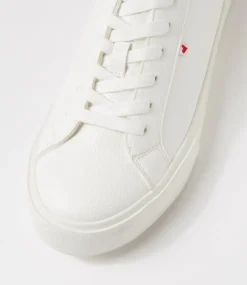 Women I LOVE BILLY Sneakers-LANKEL IL WHITE RED SMOOTH