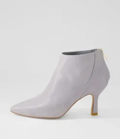 Women TOP END Boots-Lara Cloudy Leather Ankle Boots