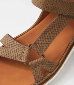 Women I LOVE BILLY Flats|Sandals-Lashez Mocha Sandals