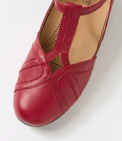Women SUPERSOFT Comfort|Heels-Latissh Pinot Leather Heels