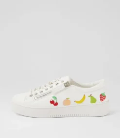 Women I LOVE BILLY Sneakers-Lavish White Fruit Sneakers