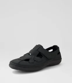Women I LOVE BILLY Flats-Lemingo Black Nubuck Pu Flat Shoes