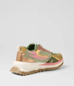 Women BLOWFISH Sneakers-Leo Sage Berry Microsuede Sneakers