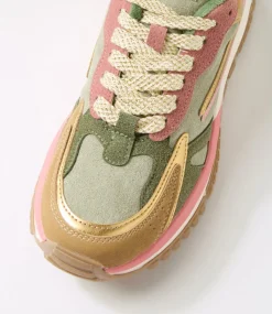 Women BLOWFISH Sneakers-Leo Sage Berry Microsuede Sneakers