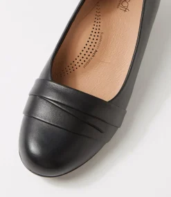 Women SUPERSOFT Dress|Comfort-LERINI SU BLACK LEATHER