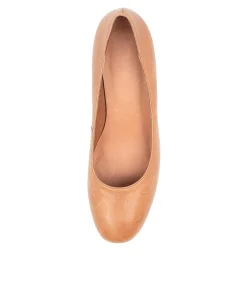 Women DIANA FERRARI Wedges|Heels-LESPIE TAN LEATHER