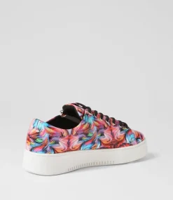 Women I LOVE BILLY Sneakers-Liberty Bright Swirl Patent Pu Sneakers