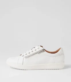Women SUPERSOFT Comfort|Sneakers-Lillyz White Leather Sneakers