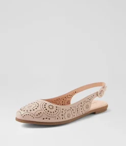 Women DIANA FERRARI Flats-Linz Stone Leather Flat Shoes