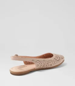 Women DIANA FERRARI Flats-Linz Stone Leather Flat Shoes