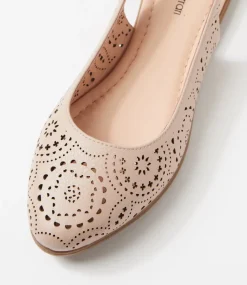 Women DIANA FERRARI Flats-Linz Stone Leather Flat Shoes