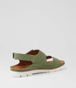 Women I LOVE BILLY Flats|Sandals-Lippert Khaki Sandals