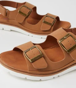 Women I LOVE BILLY Flats|Sandals-Lippert Tan Sandals