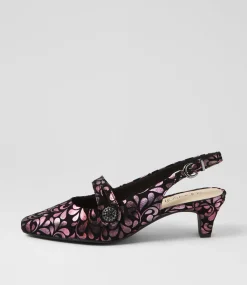 Women SUPERSOFT Comfort|Heels-Lisshle 2 Rose Petal Suede Heels