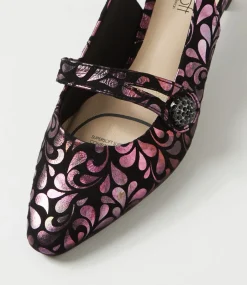Women SUPERSOFT Comfort|Heels-Lisshle 2 Rose Petal Suede Heels
