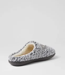 Women I LOVE BILLY Flats-Loalla Light Grey Multi Flat Shoes