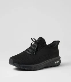 Women COLORADO Sneakers-Lunar Black Knit Sneakers