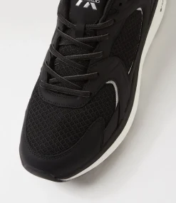 COLORADO Sneakers-Lutten Black Mesh Sneakers