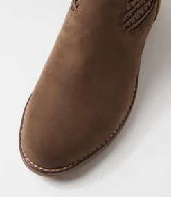 Women COLORADO Boots|Comfort-Luxie Chocolate Nubuck Calf Boots