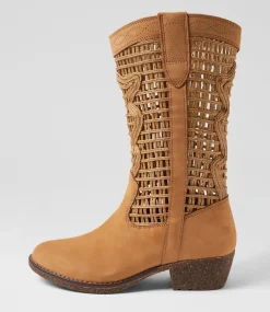 Women COLORADO Boots|Comfort-Luxie Light Tan Nubuck Calf Boots