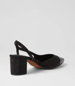 Women DIANA FERRARI Heels-LUXURY DF BLACK MULTI