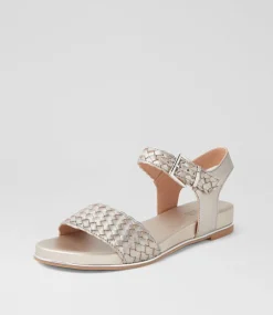 Women SUPERSOFT Comfort|Flats-Lynies Prosecco Leather Sandals
