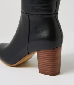 Women I LOVE BILLY Boots-Malanda W Black Knee High Boots