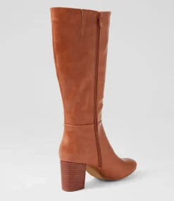 Women I LOVE BILLY Boots-Malanda W Tan Knee High Boots