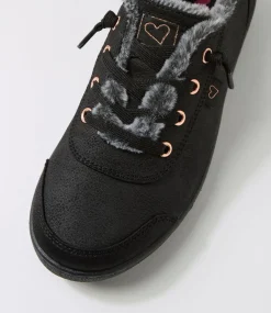 Women I LOVE BILLY Sneakers-Marleen Black Nubuck Pu Sneakers