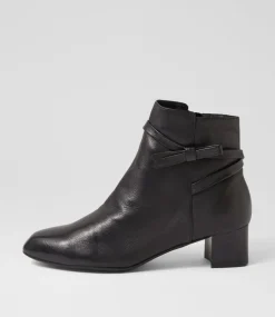 Women SUPERSOFT Comfort|Boots-MARSHAS SU BLACK LEATHER
