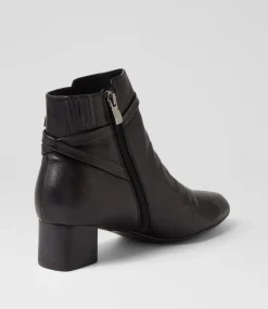 Women SUPERSOFT Comfort|Boots-MARSHAS SU BLACK LEATHER