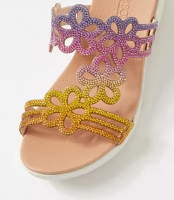 Women SUPERSOFT Comfort|Sandals-Marval Multi Leather Sandals