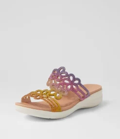 Women SUPERSOFT Comfort|Sandals-Marval Multi Leather Sandals