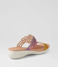 Women SUPERSOFT Comfort|Sandals-Marval Multi Leather Sandals