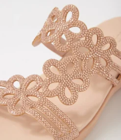 Women SUPERSOFT Comfort|Sandals-Marval Nude Jewels Sandals