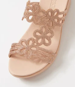 Women SUPERSOFT Comfort|Sandals-Marval Nude Jewels Sandals