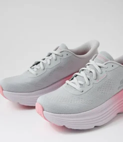 Women SKECHERS Sneakers-Max Cushioning Endeavour Grey Pink Fabric Sneakers