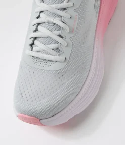 Women SKECHERS Sneakers-Max Cushioning Endeavour Grey Pink Fabric Sneakers