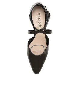 Women SUPERSOFT Dress|Comfort-MELBORNS BLACK PATENT
