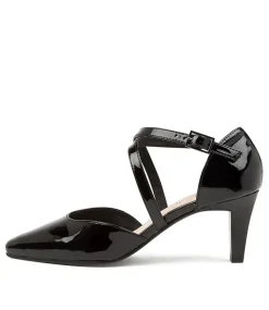 Women SUPERSOFT Dress|Comfort-MELBORNS BLACK PATENT