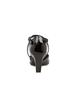 Women SUPERSOFT Dress|Comfort-MELBORNS BLACK PATENT