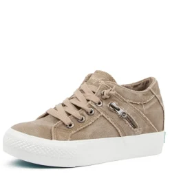 Women BLOWFISH Sneakers|Wedges-MELONDROP TAUPE CANVAS